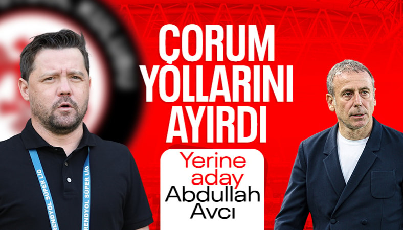 Çorum FK'da Uğur Uçar dönemi sona erdi
