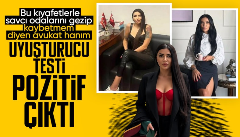 Savcı odasında fotoğraf çektiren avukatın uyuşturucu testi pozitif çıktı
