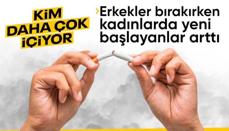 Türkiye'de kadınlarda tütün kullanımı 17 yılda yüzde 35 arttı