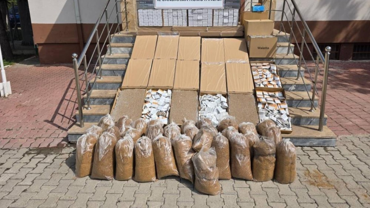 Kırşehir’de 851 bin liralık kaçak makaron operasyonu