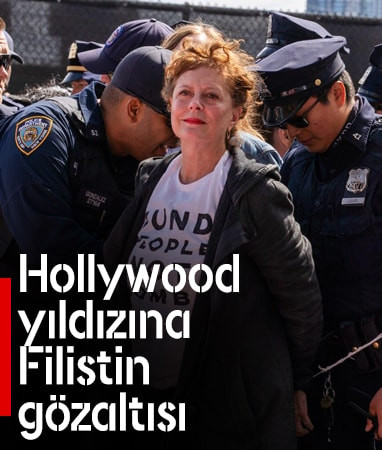 ABD'de Netanyahu protestosu: Hollywood yıldızı Susan Sarandon gözaltına alındı