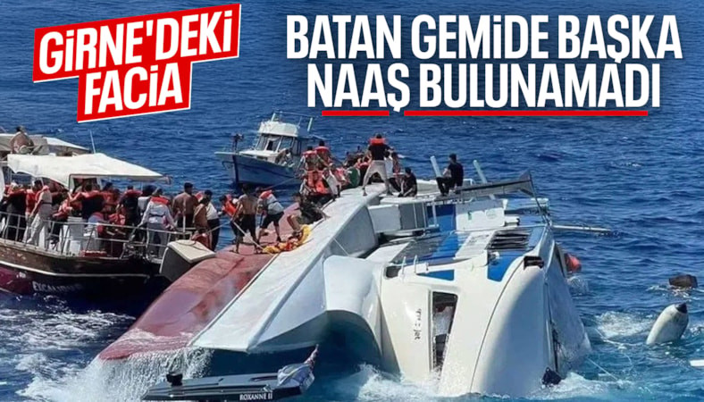 KKTC'deki gemi faciası: Başka naaş bulunamadı