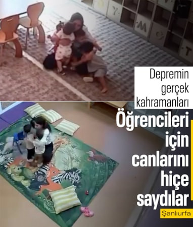 Şanlıurfa'daki 5.4'lük deprem: Öğretmenler öğrencileri için canlarını hiçe saydı