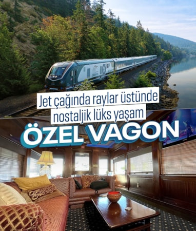 ABD'de özel jetlere alternatif lüks özel tren vagonları revaçta