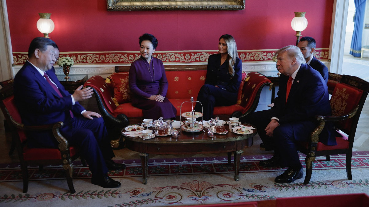 Xi Jinping ile Donald Trump Beyaz Saray’da bir araya geldi