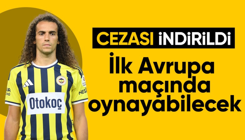 Fenerbahçe'ye Matteo Guendouzi müjdesi: Aston Villa maçında oynayacak