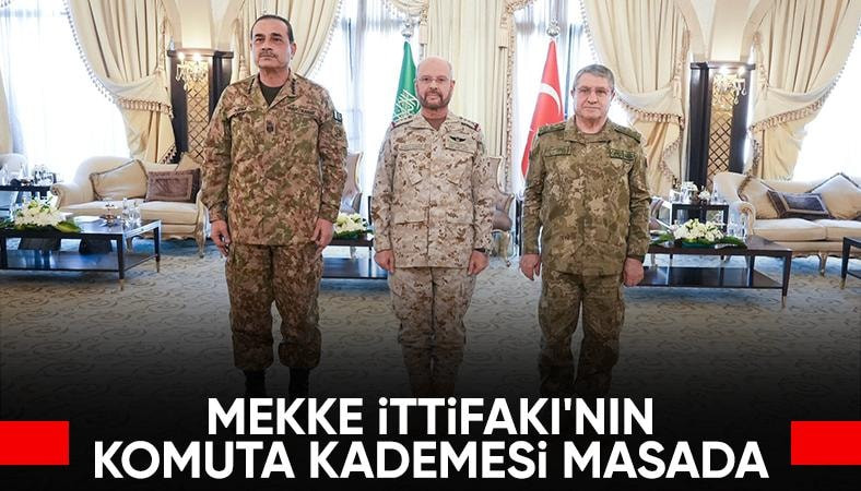 Mekke İttifakı'nın genelkurmay başkanları Riyad'da buluştu: Görüşmeden ilk kare geldi