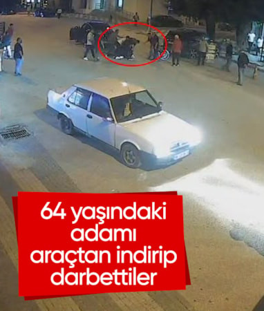 Bolu'da 64 yaşındaki esnafı aracından indirip darbettiler