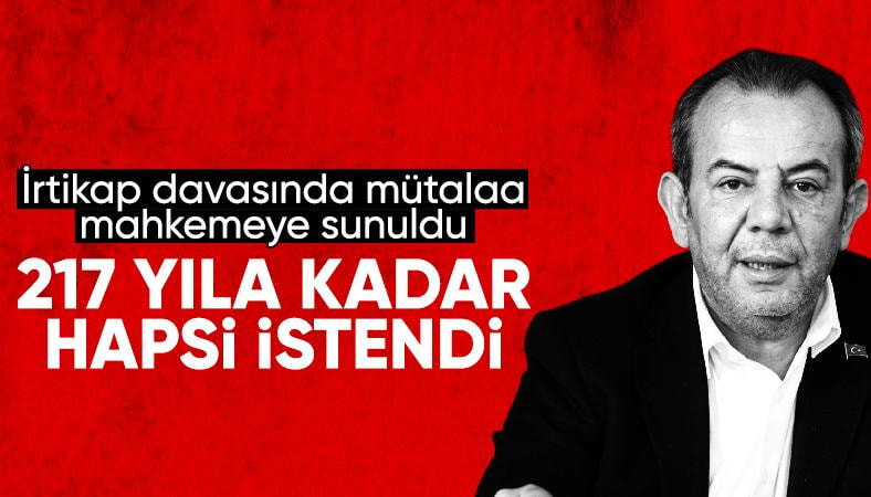Tanju Özcan için 217 yıla kadar hapis talebi