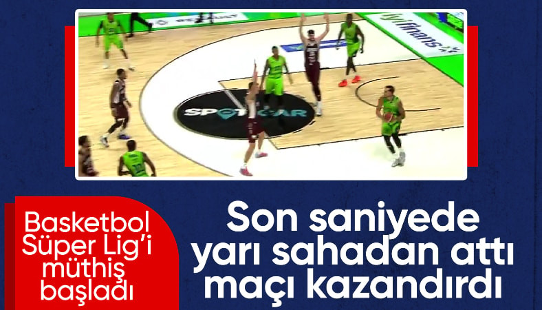 TOFAŞ, son saniye basketiyle Bordo Bandırma'yı yendi