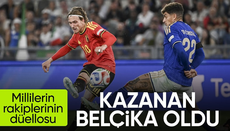 Belçika, İtalya'yı iki golle geçti