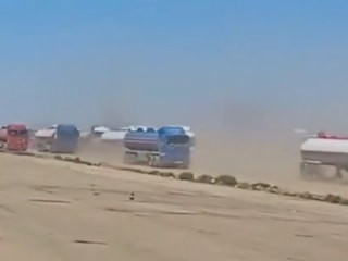 Hürmüz Boğazı'na alternatif çözüm: Suriye'den tankerler Irak'a hareket etti