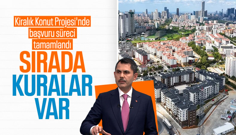 'Kiralık Sosyal Konut Projesi'nde ilk aşama tamamlandı'