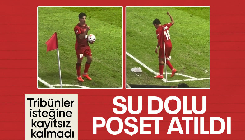 Arda Güler istedi, tribünler su gönderdi