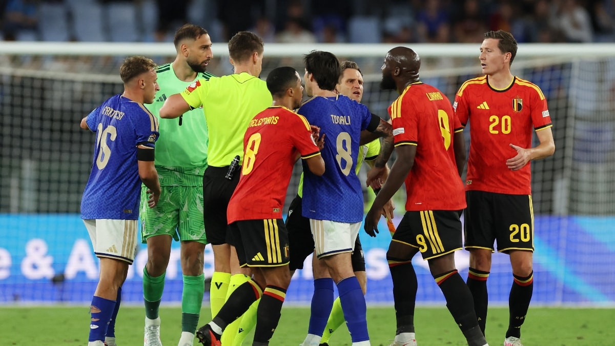 Maç sonu olay! Romelu Lukaku ile Gianluigi Donnarumma tartıştı