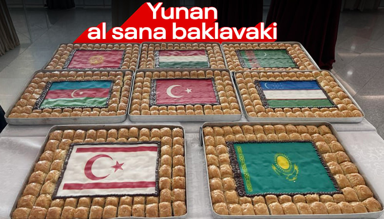 'Baklavaki' ismine meydan okudu: Baklavanın patentini aldı, dünya rekorunu kırdı