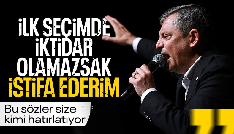 Özgür Özel’den seçim iddiası: Partiyi iktidar yapamazsam görevi bırakacağım