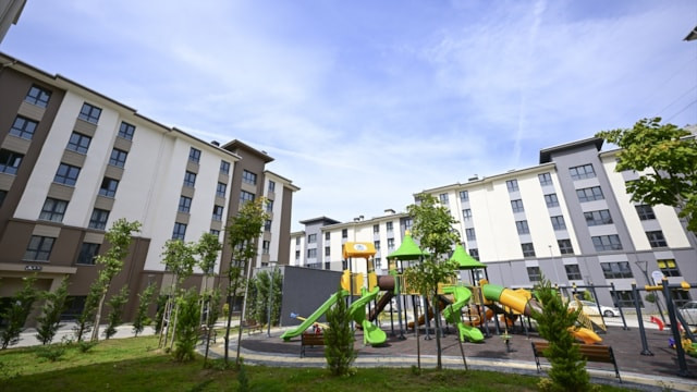 İstanbul'daki 'Kiralık Sosyal Konut Projesi'nin örnek daireleri tanıtıldı
