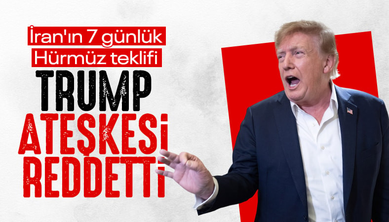 'İran'ın 7 günlük teklifini reddettik'