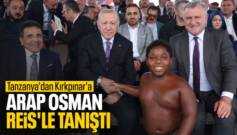 Cumhurbaşkanı Erdoğan, Yağlı Güreş Cumhurbaşkanlığı Kupası finalini izledi