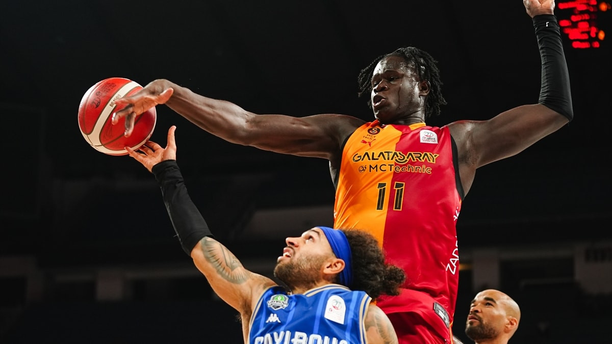 Galatasaray'dan Çayırova Belediyespor'a 23 sayılık fark