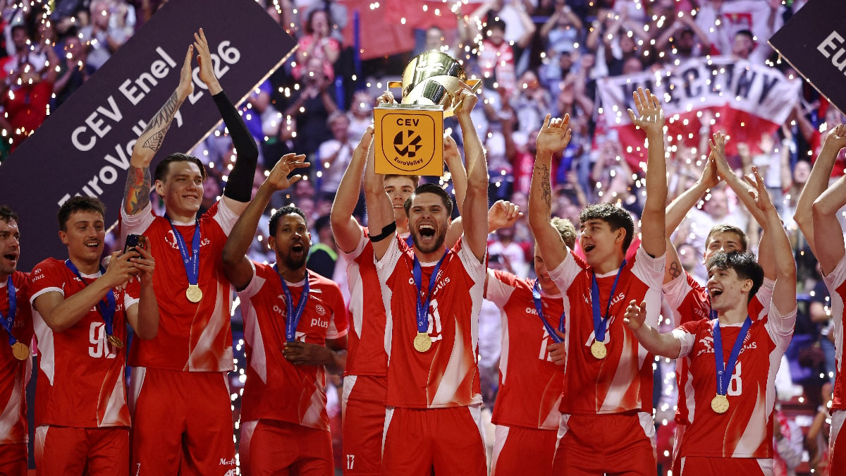 Polonya, erkekler voleybolda Avrupa şampiyonu oldu