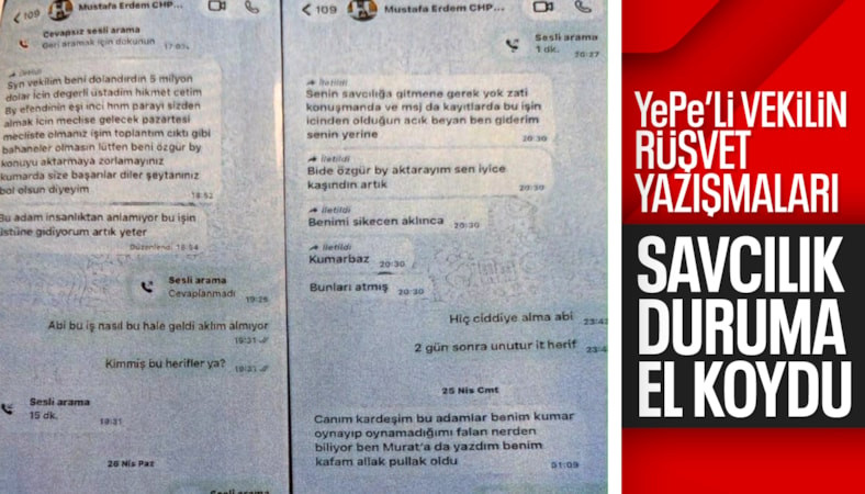 Yeni Partili vekil Mustafa Erdem hakkında 'rüşvet' soruşturması başlatıldı