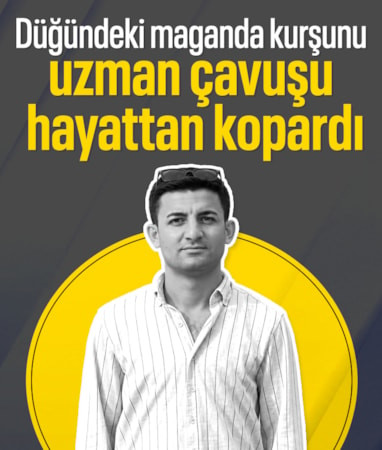 Konya'da düğünde havaya açılan ateş uzman çavuşu hayattan kopardı