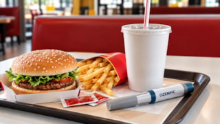 Ünlü fast food zincirinde 