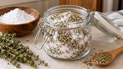 Karbonat-kekik karışımı yapın, 1 günde etkisine bakın