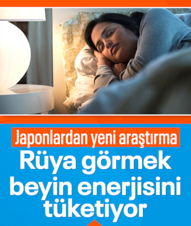 Japonlar keşfetti: Rüya görmek beyin enerjisini tüketiyor