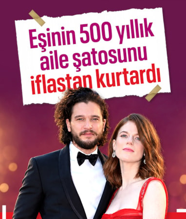 Kit Harington, eşinin ailesine ait 500 yıllık şatoyu iflastan kurtardı