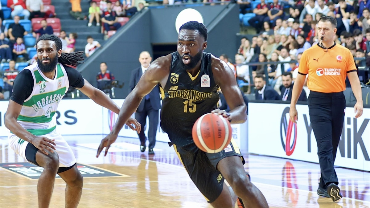 Trabzonspor, Bursaspor Basketbol'u mağlup etti
