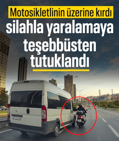 İstanbul'da trafikte tehlikeli anlar: Servis şoförü 'kasten yaralamaya teşebbüsten' tutuklandı