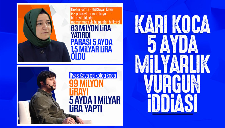 Fatma Betül Sayan Kaya ve eşinin 150 milyonluk birikimi