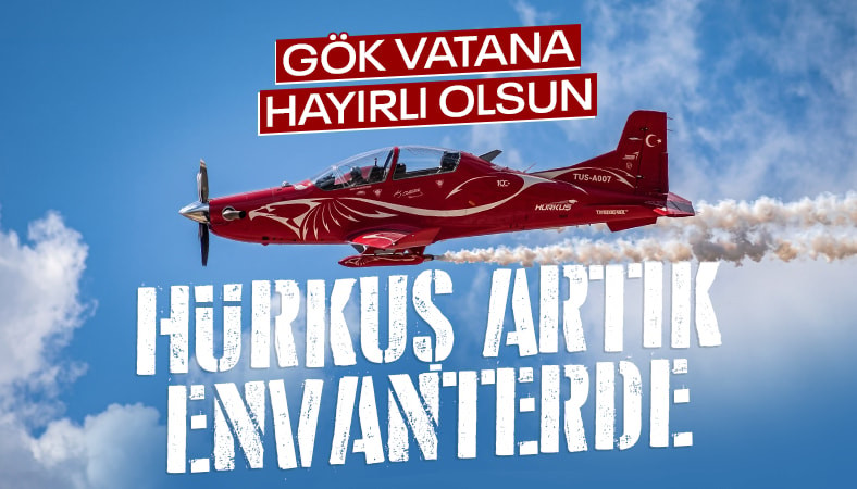 Türk Hava Kuvvetleri yeni nesil eğitim uçağı HÜRKUŞ'a kavuştu
