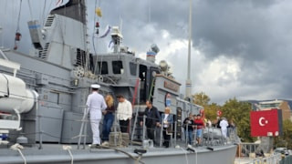 Balıkesir'de TCG Edincik halkın ziyaretine açıldı