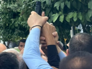 Yeni Parti'nin Mezitli İlçe Kongresi'nde silahlar çekildi