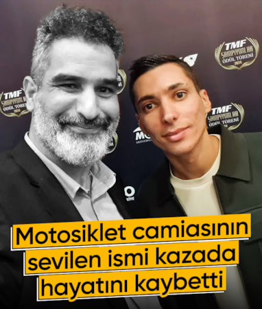 İzmir'de Motovlogcu Dayı bilinen Cumhur Kahraman motosiklet kazasında hayatını kaybetti
