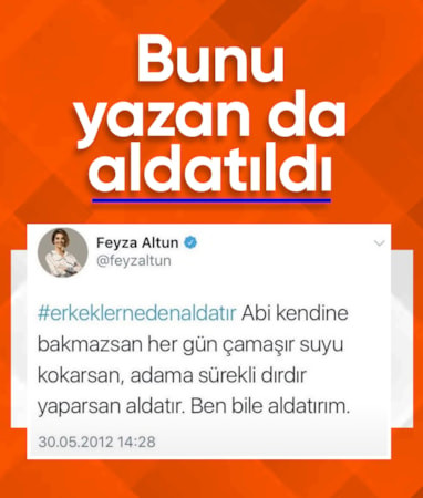 Feyza Altun eşi tarafından aldatıldığını açıkladı, eski tweet'i hatırlatıldı: Kendine bakmazsan adam aldatır