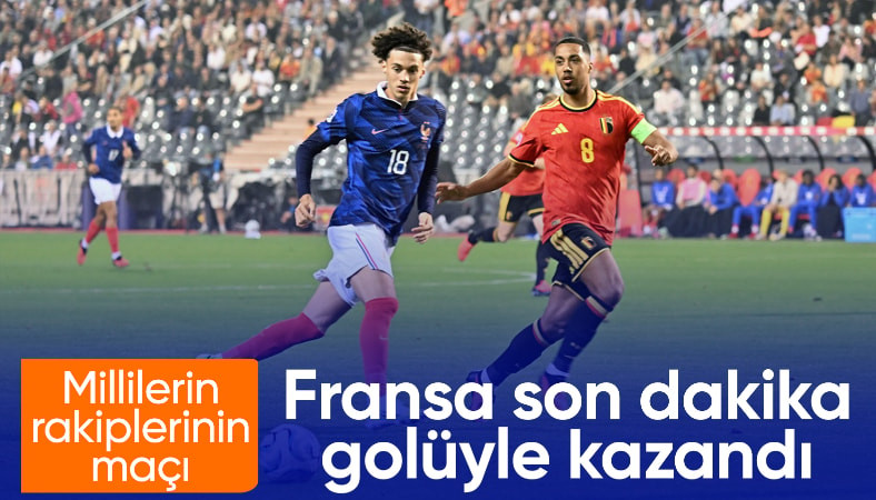 Fransa, Belçika'yı tek golle geçti