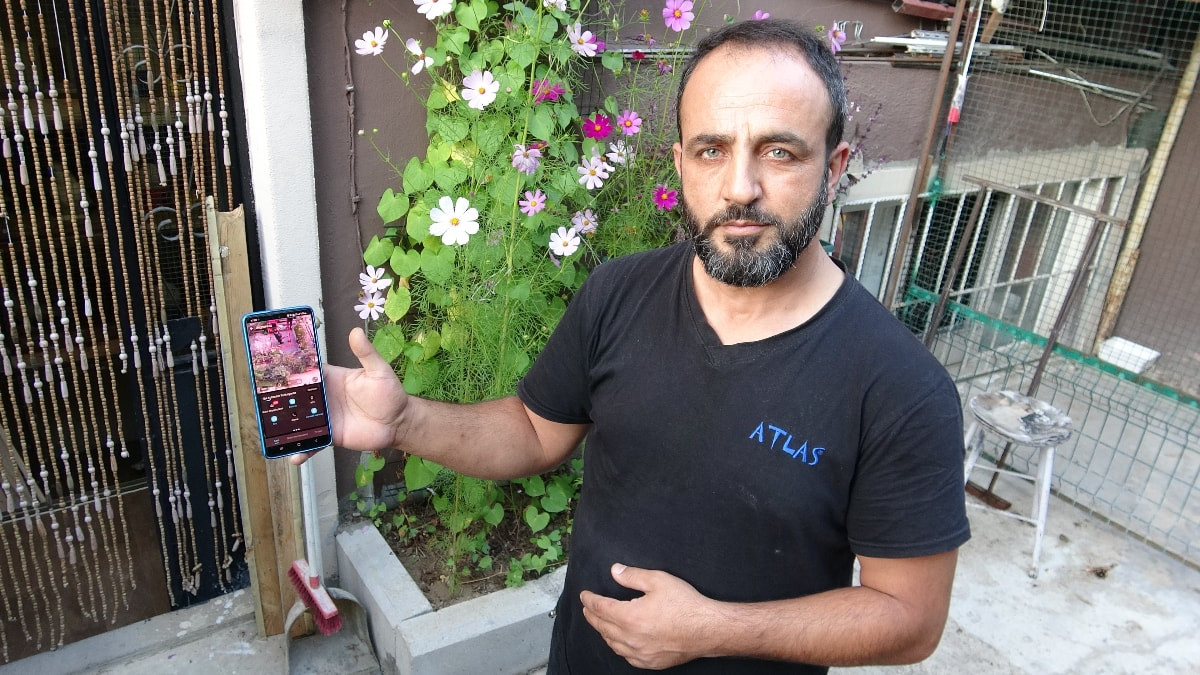 Erzurum'da 800 bin TL'lik güvercinleri için aldığı önlemler şaşırttı