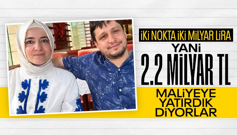 Fatma Betül Sayan Kaya ile eşi İlyas Kaya, 2,2 milyar lirayı iade etti iddiası