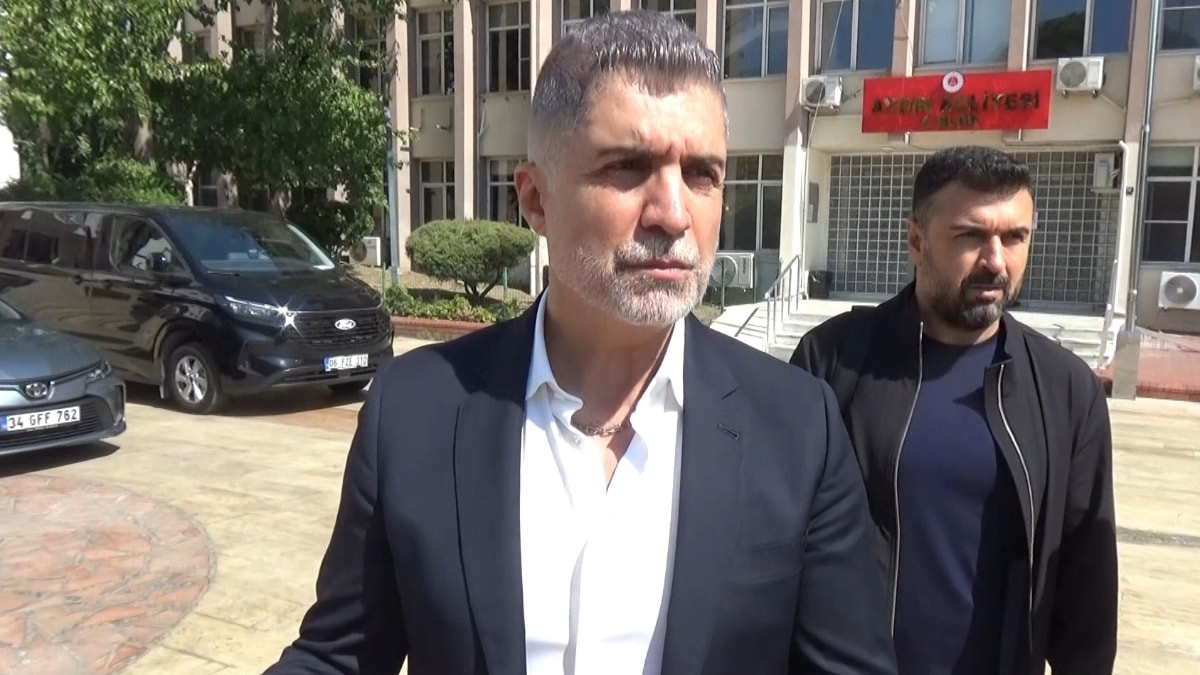 Özcan Deniz, Aydın Adliyesi'nde ifade verdi
