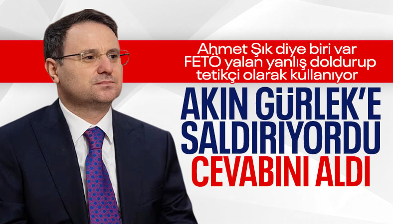 Akın Gürlek'ten Ahmet Şık hakkında suç duyurusu