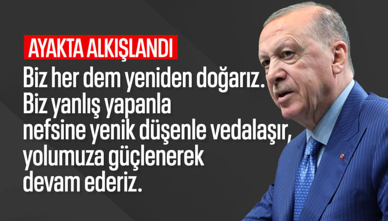 Cumhurbaşkanı Erdoğan: AK Parti yenilenerek yürür, yanlış yapanla vedalaşır
