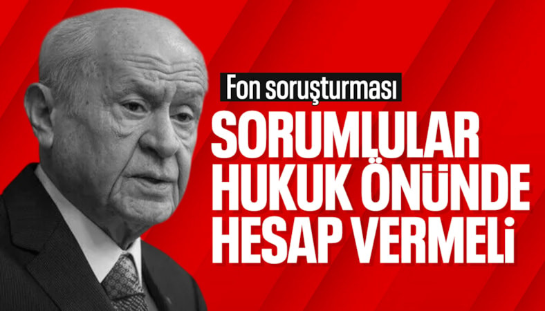 Devlet Bahçeli: Piyasa bozucu işlemlere girişenlerden hukuk önünde hesap sorulmalıdır