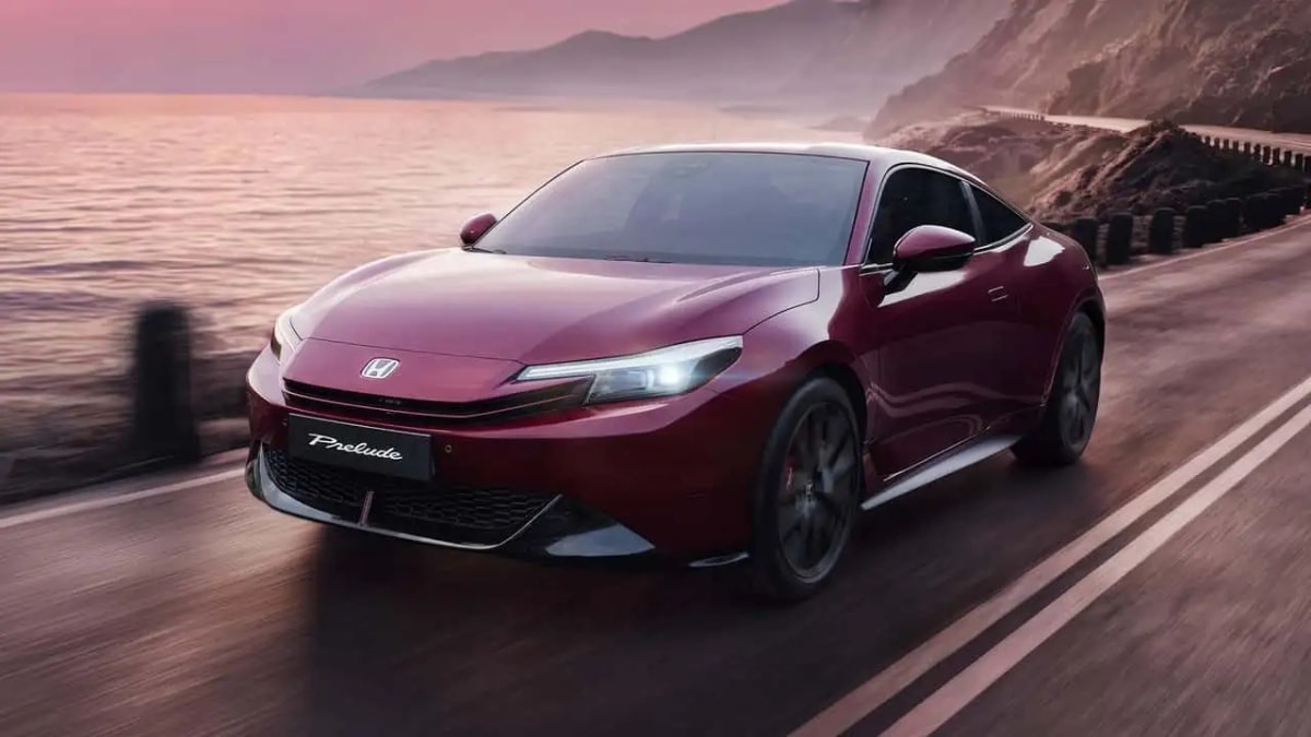 Honda, sınırlı sayıda ürettiği özel Prelude modelini Avrupa'ya getirdi