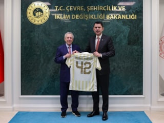 Aziz Yıldırım, Murat Kurum'u ziyaret etti