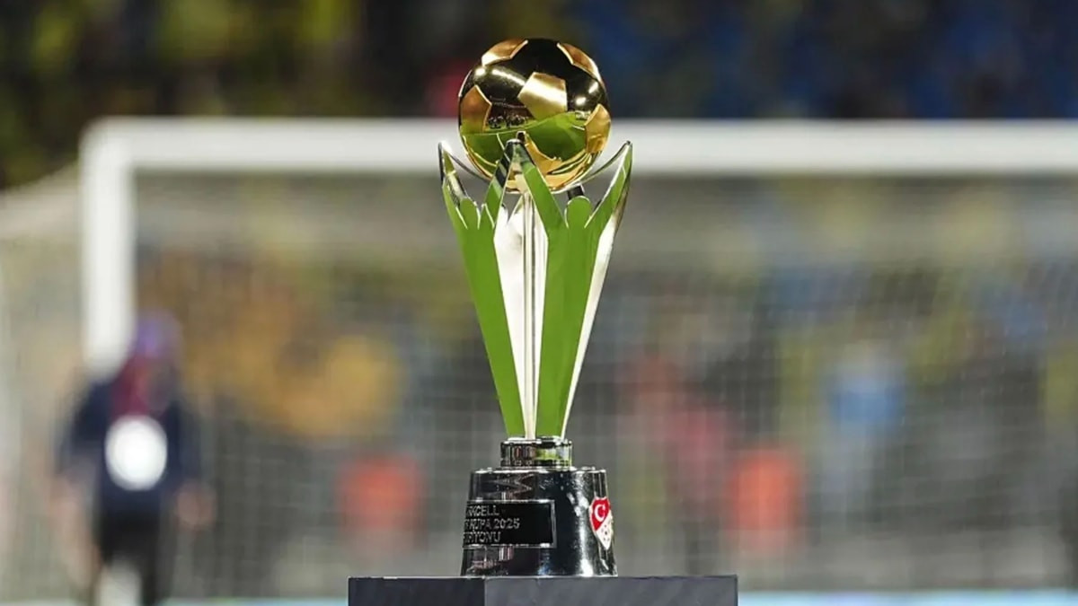 TFF, Süper Kupa finalinin tarihini resmen duyurdu